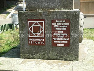 Bustul lui  Ioan Rusu- Sirianu