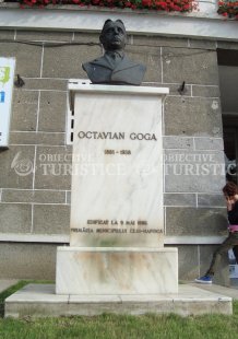 Bustul lui Octavian Goga